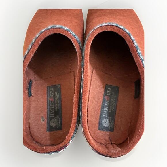 Haflinger Woman's Size 40 US 9 Classic Wool Felt Clogs - Picture 6 of 7